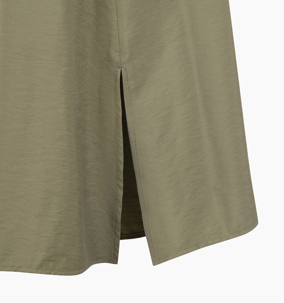 Khaki wrap skirt - null - Χακι | Sisley K image number 4